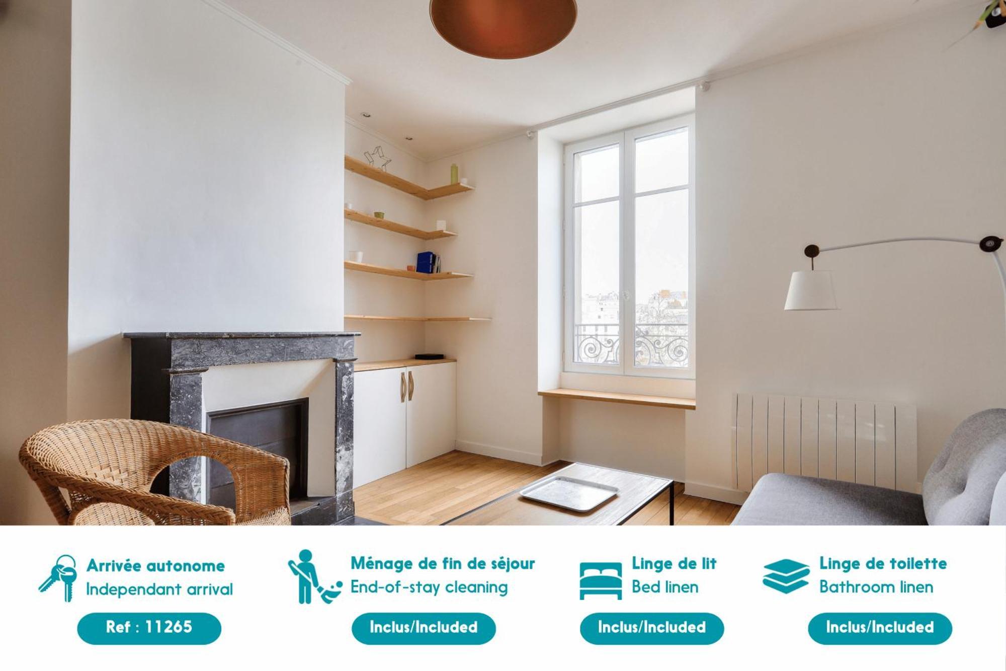 Plein Centre De Nantes : Appartement Pour 4 المظهر الخارجي الصورة